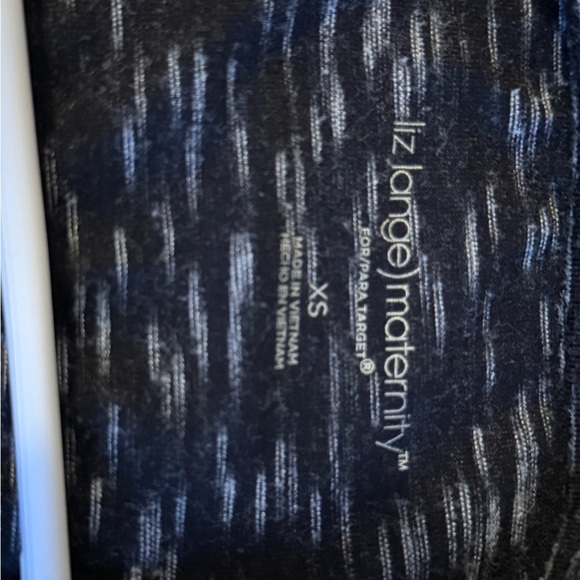 Liz Lange Black and White Long Sleeve Dress - Picture 3 of 4